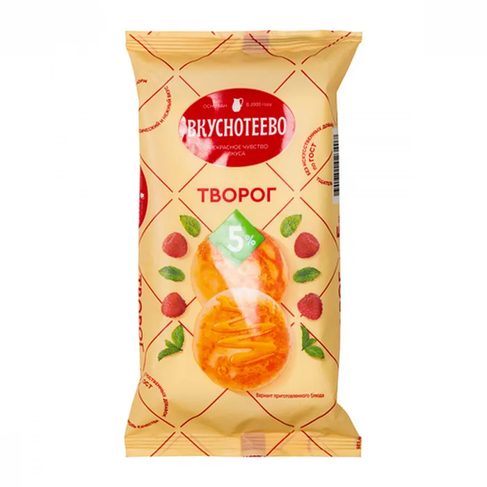 Творог Вкуснотеево 5% 180 г