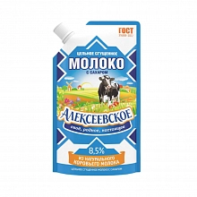 Молоко Алексеевское сгущенное с сахаром 270 г
