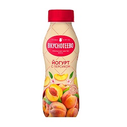 Йогурт Вкуснотеево с персиком 2% 690 г