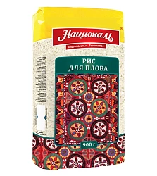 Рис Националь среднезерновой для плова 900 г