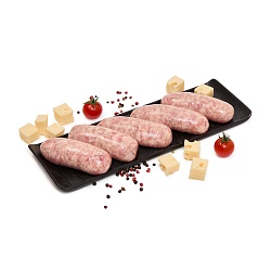 Колбаски Шашлычные с сыром из индейки замороженные