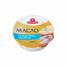 Масло Санта Бремор икорно-селедочное 100 г