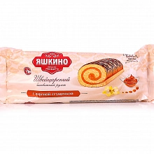 Рулет Яшкино с вареной сгущенкой 200 г