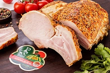 Корейка из печи копчено-вареная