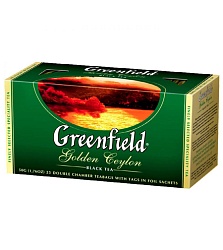 Чай черный Гринфилд, в пакетах 25*2 гр
