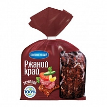 Хлеб Коломенский ржаной край Зерновой нарезка 300 г