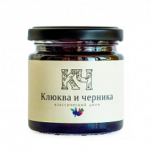 Джем Русский лес классический Клюква-черника 220 г