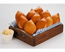 Пирожок Корона-ФУД с капустой и яйцом замороженный 75 г