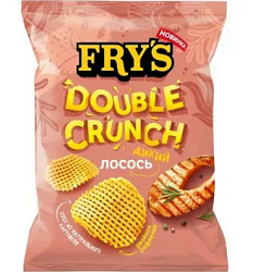 Чипсы FRY'S рифленые со вкусом Дикий лосось 70 г
