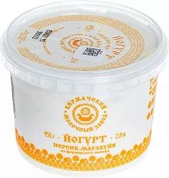 Йогурт Киржачский персик-маракуйя 2.8% 450 г
