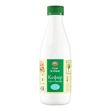 Кефир Село Зеленое 1% 930 г