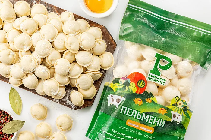 Пельмени из свинины и говядины 800 г