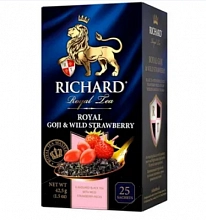 Чай Ричард Royal Goji Wild Strawberry 25*1.7 г