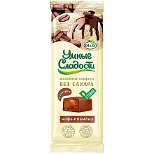 Конфеты Умные сладости желейные Кофе-пломбир в кондитерской глазури 90 г