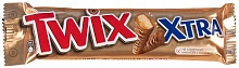 Батончик Твикс шоколадный с карамелью 82 г