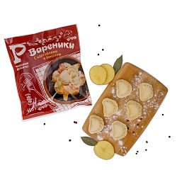 Вареники с картофельным пюре и беконом 450 г