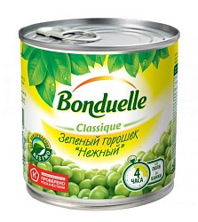 Горошек зеленый Бондюэль, 400 гр