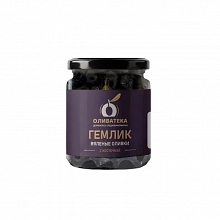 Оливки Оливатека Гемлик вяленые с косточкой 105 г