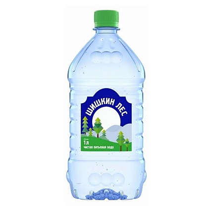Вода Шишкин лес питьевая без газа 1 л