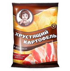 Чипсы Хрустящий Картофель Бекон 160 г