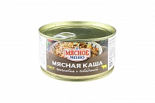 Каша Мясное меню гречневая с говядиной 325 г