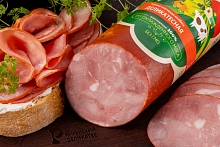 Колбаса Деликатесная варено-копченая ГОСТ ~ 350 г