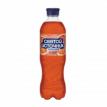 Напиток Святой Источник Красный Апельсин лимонад газированный 500 мл