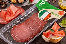 Колбаса Прошутто сырокопченая нарезка 100 г