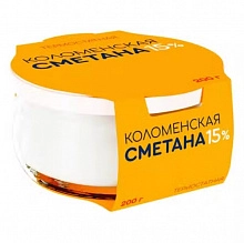 Сметана Коломенское 15% 200 г
