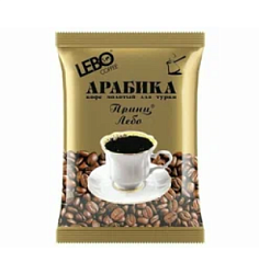Кофе Принц Лебо натуральный молотый для турки 100 г