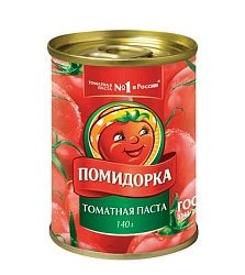 Томатная паста Помидорка 140 г