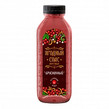 Морс Ягодный спас брусничный 500 мл