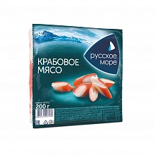 Крабовое мясо Русское Море 200 г