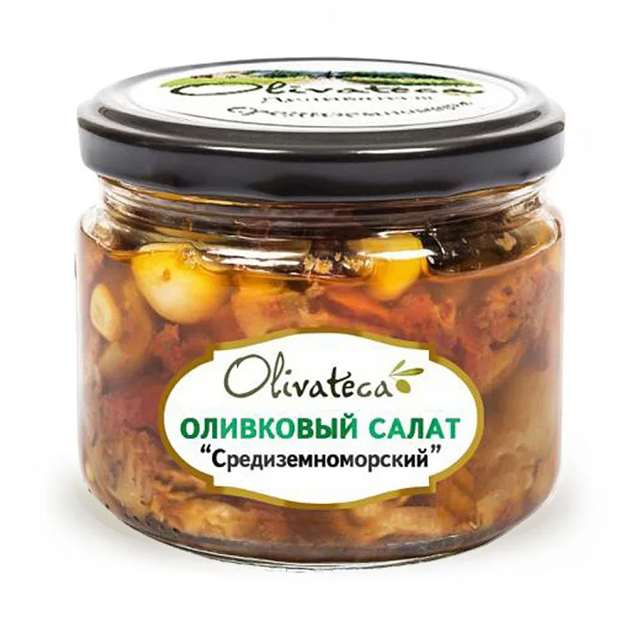 Салат Olivateca Оливковый Средиземноморский 290 г