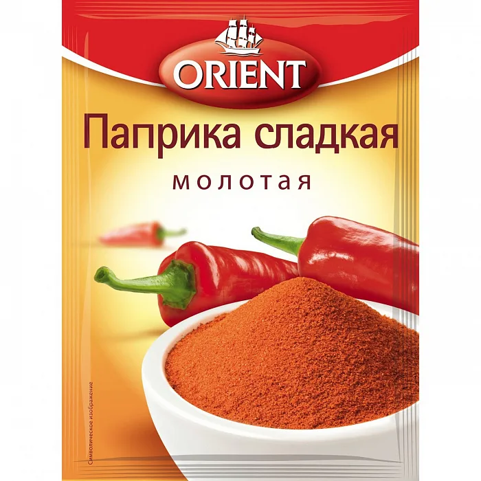 Приправа Orient Паприка сладкая молотая 15 г