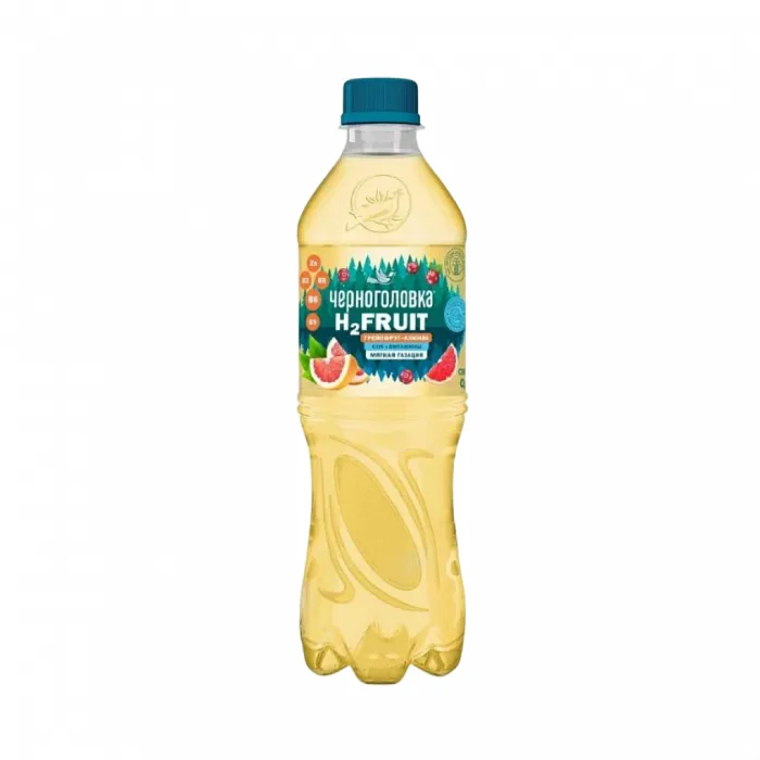 Вода Черноголовка H2fruit Грейпфрут-Клюква газированная 500 мл