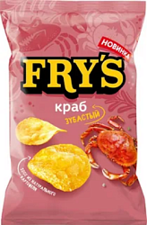 Чипсы из натурального картофеля FRY’S со вкусом Зубастый краб 35 г
