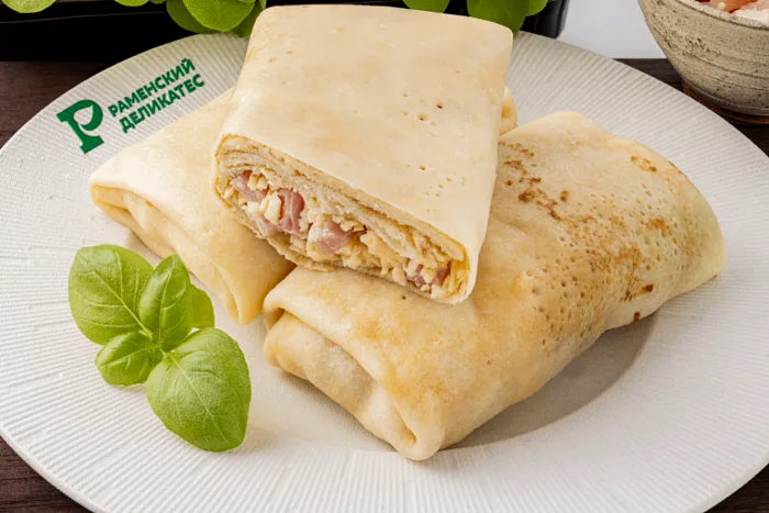 Блины с ветчиной и сыром 500 г