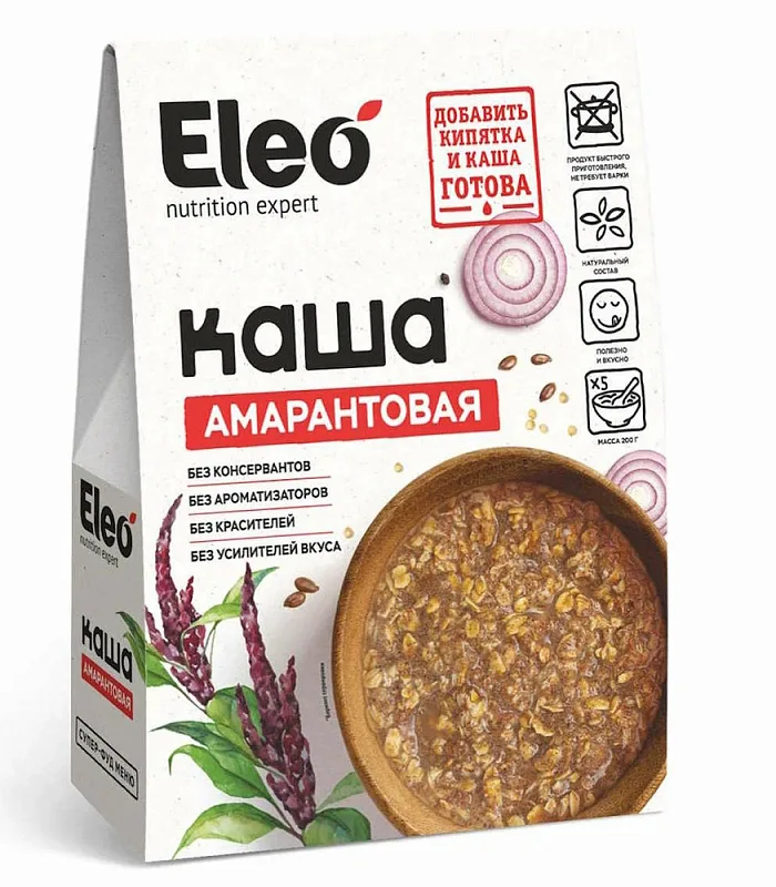 Каша Специалист Eleo амарантовая для завтрака 200 г