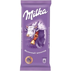 Шоколад молочный Милка, 90 гр