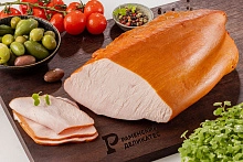 Филе индейки копчено-вареное