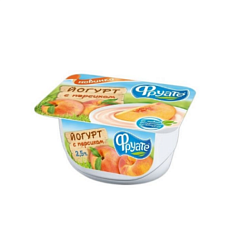 Йогурт Вкуснотеево Фруате с персиком 2.5% 125 г