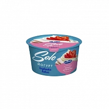 Йогурт Экомилк Соло Клубника-Кокос 4.2% 130 г