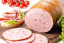 Колбаса Особая с телятиной в синюге вареная