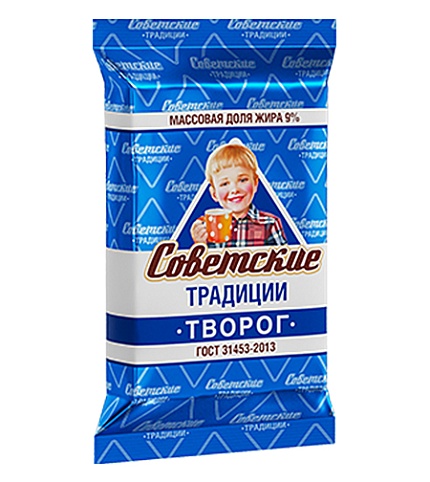 Творог Советские традиции 9% 180 г