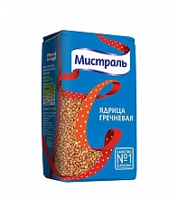 Крупа Мистраль гречневая ядрица 900 г