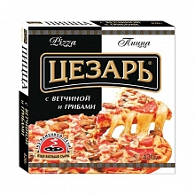 Пицца Цезарь с ветчиной и грибами замороженная 420 г