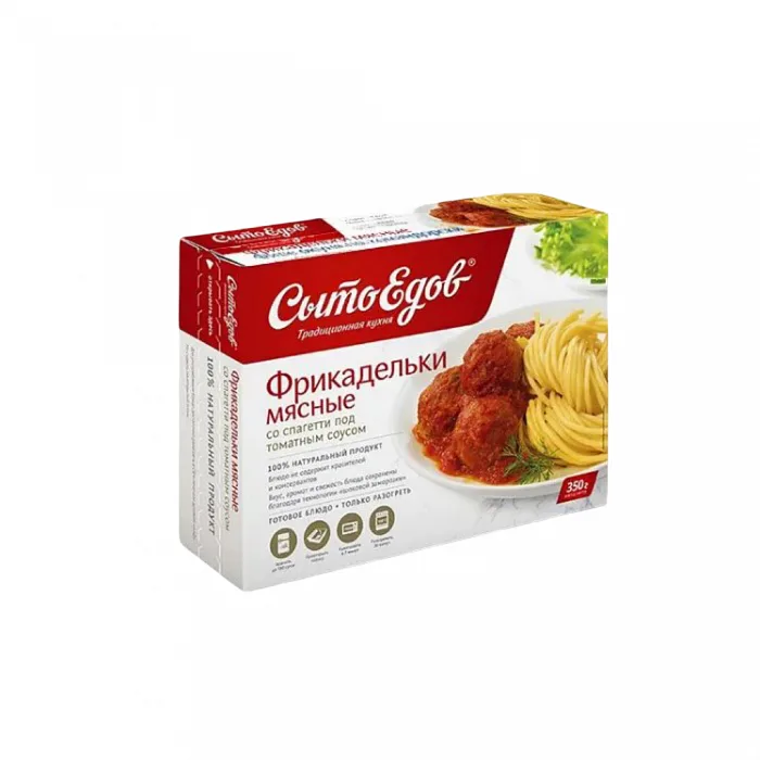 Фрикадельки Сытоедов со спагетти 350 г