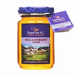 Мед Берестов Алтайский Горный 240 г