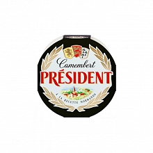 Сыр President Камамбер с белой плесенью 45% 125 г мягкий